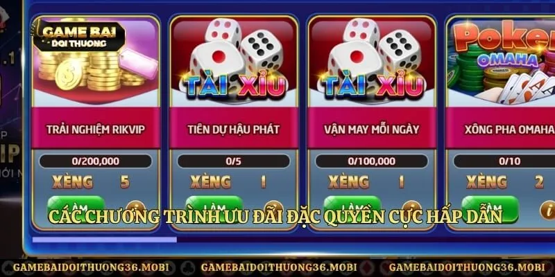 Các chương trình ưu đãi đặc quyền cực hấp dẫn cho tân thủ 